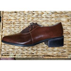 NEW Nicole 8.5 Brown Slip-on Made in Brazil